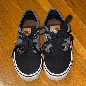 Boys size 2 Vans sneakers